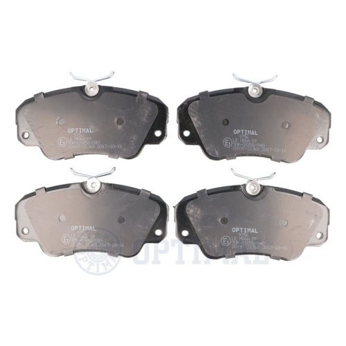OPTIMAL Bremsbelagsatz, Scheibenbremse BP-09756
