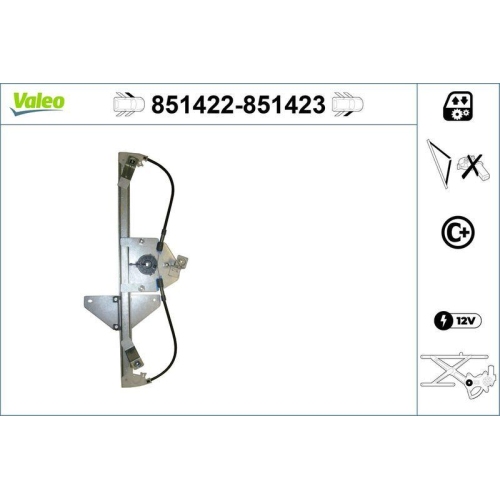 VALEO Fensterheber 851422