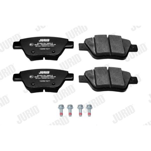 JURID Bremsbelagsatz, Scheibenbremse 573312J