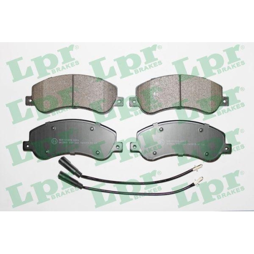 LPR Bremsbelagsatz, Scheibenbremse