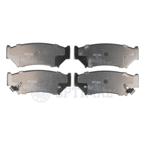 OPTIMAL Bremsbelagsatz, Scheibenbremse BP-09767