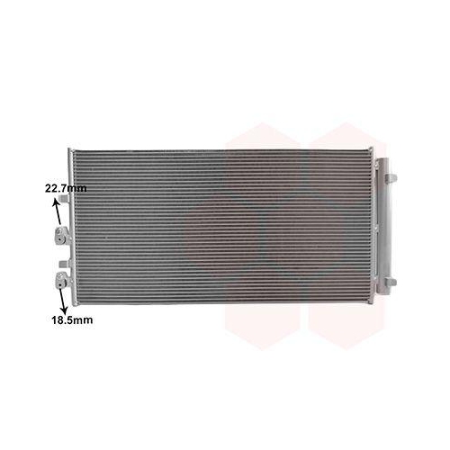 VAN WEZEL Kondensator, Klimaanlage 18015720