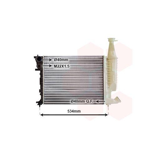 VAN WEZEL K&uuml;hler, Motork&uuml;hlung *** IR PLUS *** 09002149