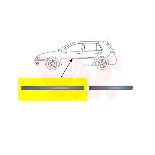 VAN WEZEL Zier-/Schutzleiste, T&uuml;r 5888403