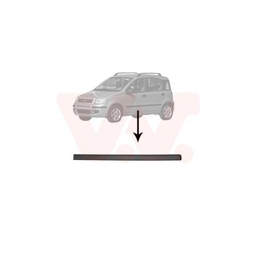 VAN WEZEL Zier-/Schutzleiste, T&uuml;r 1709423