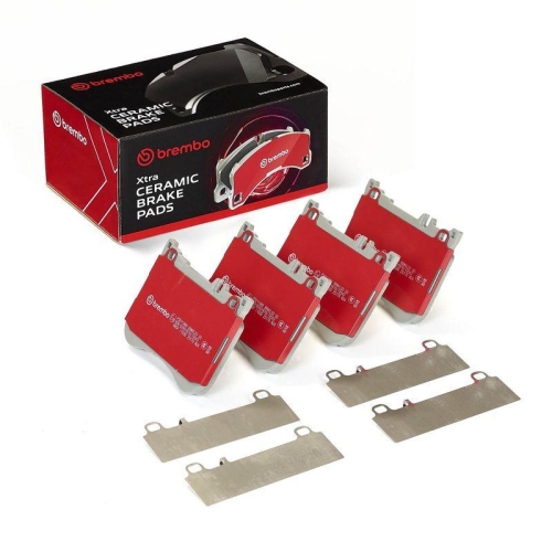 BREMBO Bremsbelagsatz, Scheibenbremse XTRA LINE - Ceramic P50114NX