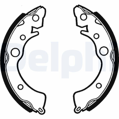 DELPHI Bremsbackensatz LS1288