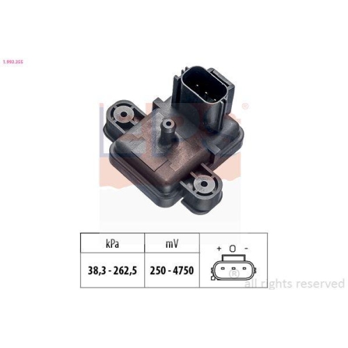 EPS Luftdrucksensor, H&ouml;henanpassung Made in Italy - OE Equivalent 1.993.355
