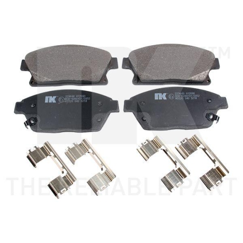 NK Bremsbelagsatz, Scheibenbremse 223646