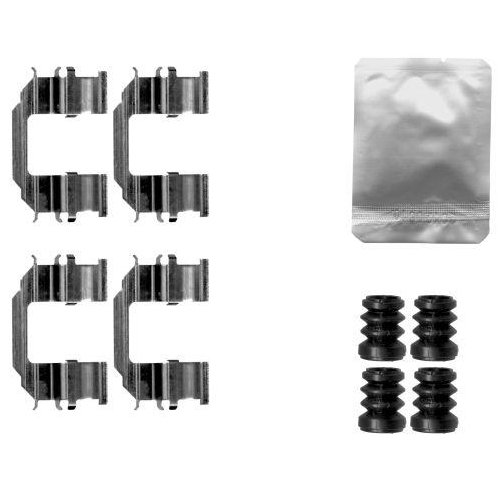 TEXTAR Zubeh&ouml;rsatz, Scheibenbremsbelag 82544800