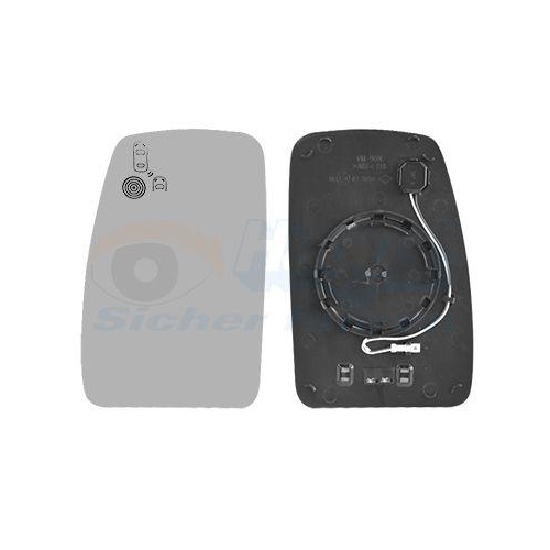 VAN WEZEL Spiegelglas, Au&szlig;enspiegel * HAGUS *