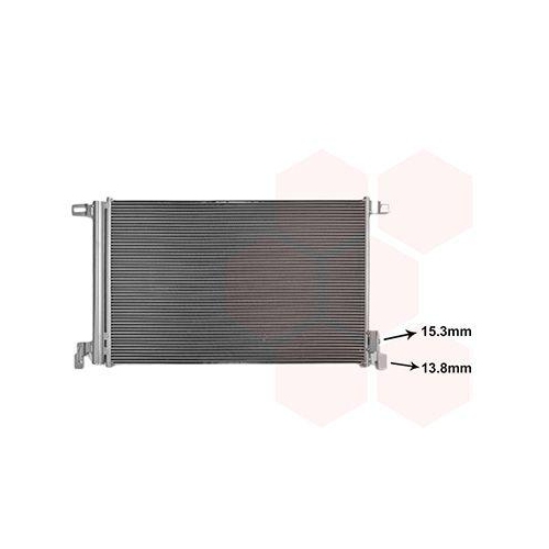 VAN WEZEL Kondensator, Klimaanlage 03015711