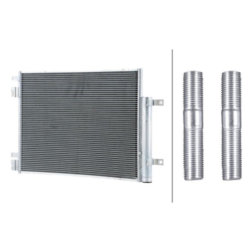 HELLA Kondensator, Klimaanlage >>> Easy2Fit <<< 8FC 366 220-161