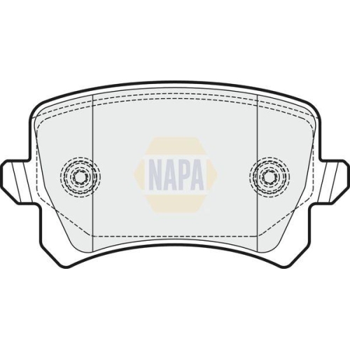 NAPA Bremsbelagsatz, Scheibenbremse NAPA NBP1293
