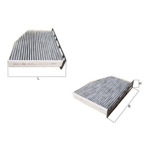 MAHLE Filter, Innenraumluft LAK 181/1