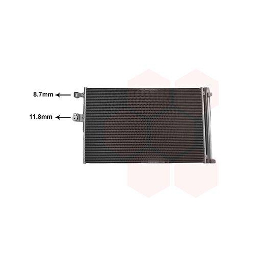 VAN WEZEL Kondensator, Klimaanlage 06015716