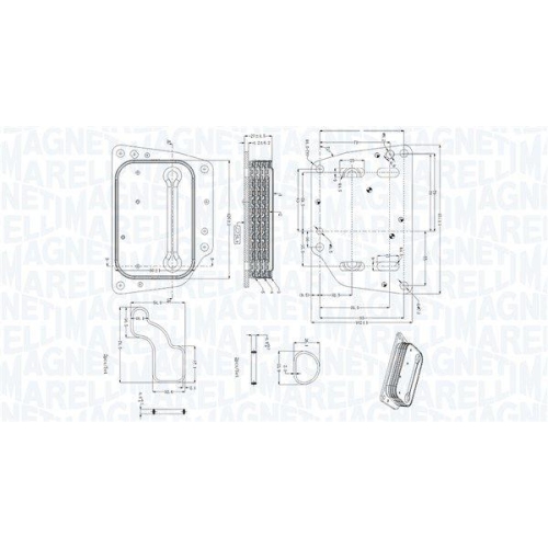 MAGNETI MARELLI &Ouml;lk&uuml;hler, Motor&ouml;l 350300005400