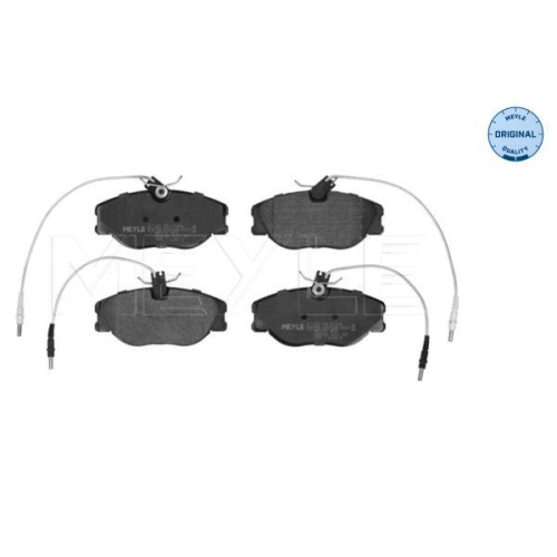 MEYLE Bremsbelagsatz, Scheibenbremse MEYLE-ORIGINAL: True to OE. 025 218 0119/W