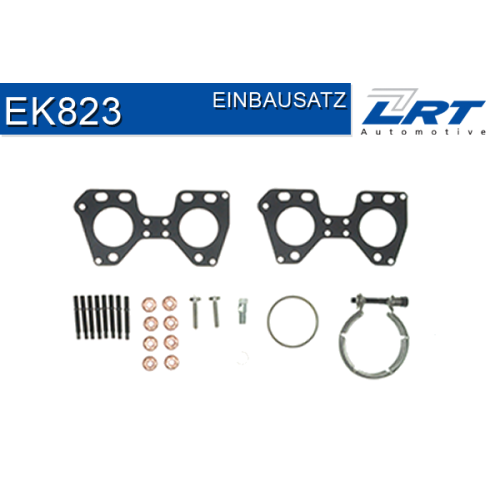 LRT Montagesatz, Abgaskrümmer EK823