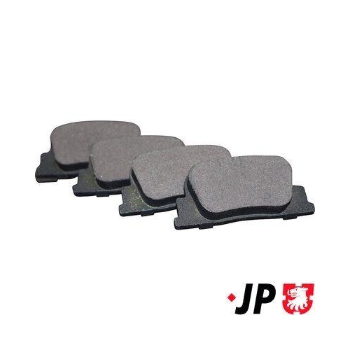JP GROUP Bremsbelagsatz, Scheibenbremse JP 4863700610