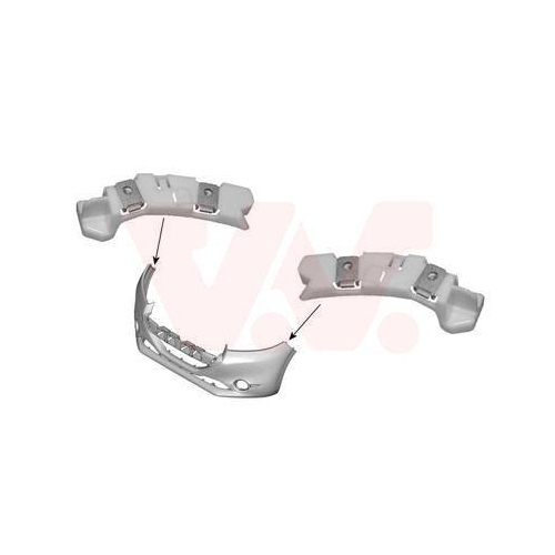 VAN WEZEL Halter, Sto&szlig;f&auml;nger ** Equipart ** 4034569