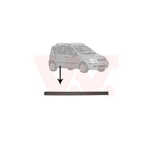 VAN WEZEL Zier-/Schutzleiste, T&uuml;r 1709426