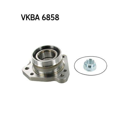 SKF Radlagersatz VKBA 6858