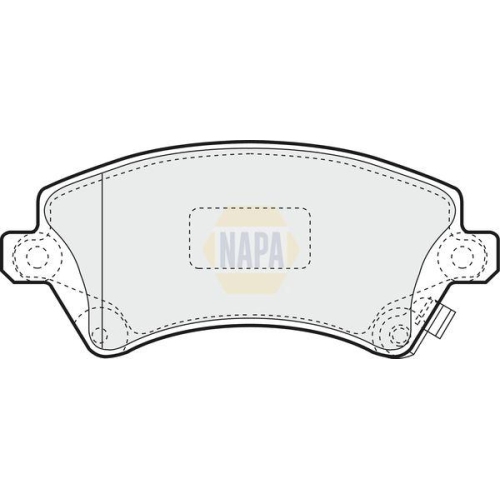 NAPA Bremsbelagsatz, Scheibenbremse NAPA NBP1298