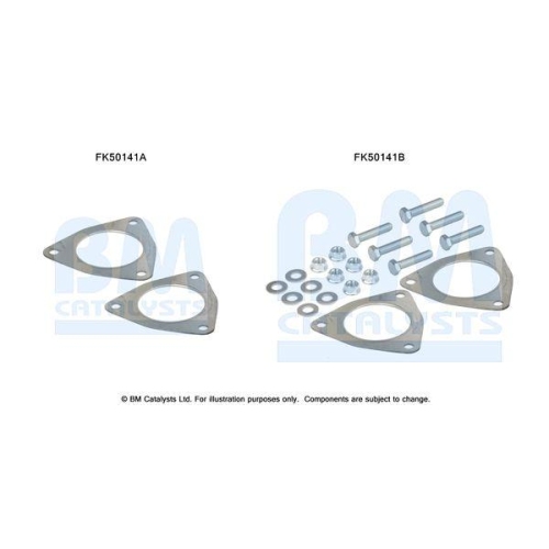 BM Catalysts Montagesatz, Abgasrohr FK50141