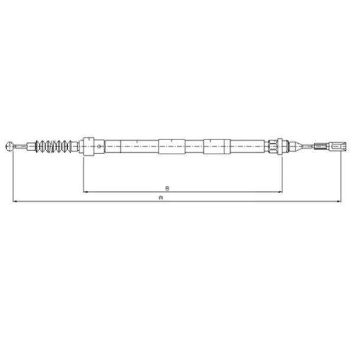 TEXTAR Seilzug, Feststellbremse 44005100