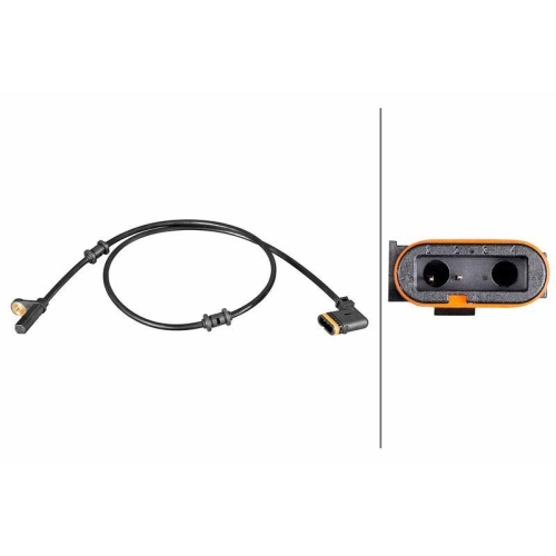 HELLA Sensor, Raddrehzahl 6PU 358 216-651