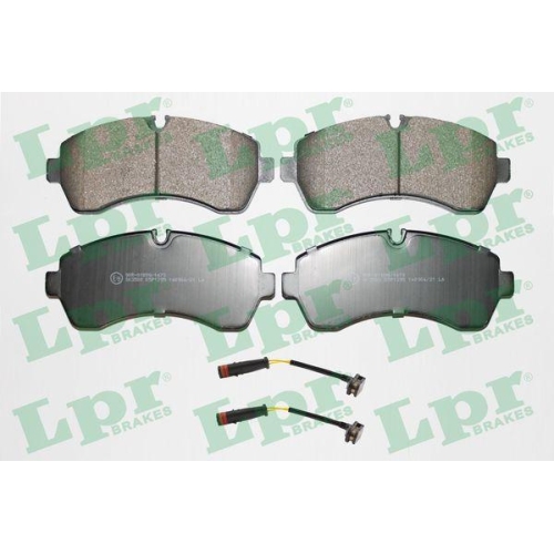 LPR Bremsbelagsatz, Scheibenbremse