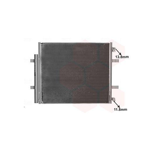 VAN WEZEL Kondensator, Klimaanlage 58015711