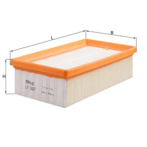 MAHLE Luftfilter LX 5867