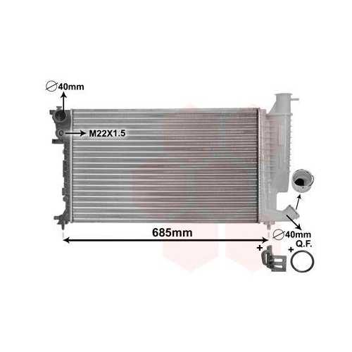 VAN WEZEL K&uuml;hler, Motork&uuml;hlung *** IR PLUS *** 09002155