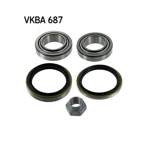 SKF Radlagersatz VKBA 687