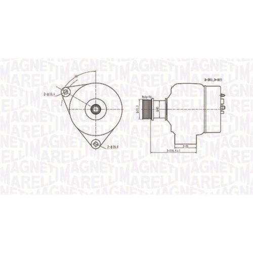 MAGNETI MARELLI Generator 063731138010