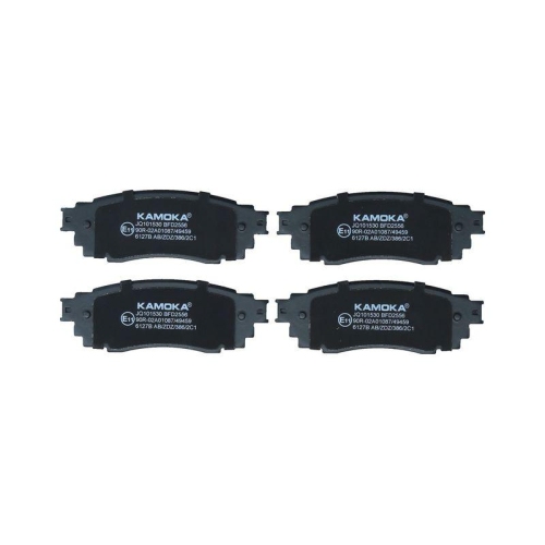 KAMOKA Bremsbelagsatz, Scheibenbremse JQ101530