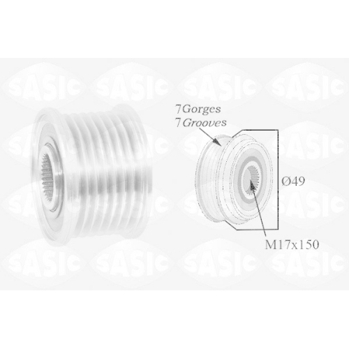 SASIC Generatorfreilauf 1676028
