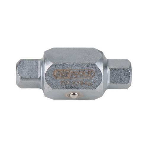 Steckn&uuml;sse f&uuml;r &Ouml;lablassschrauben, 6-kant 12mm+4-kant 11mm KS TOOLS 150.9394
