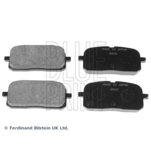 BLUE PRINT Bremsbelagsatz, Scheibenbremse ADT34267