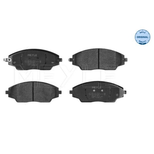 MEYLE Bremsbelagsatz, Scheibenbremse MEYLE-ORIGINAL: True to OE. 025 257 2218