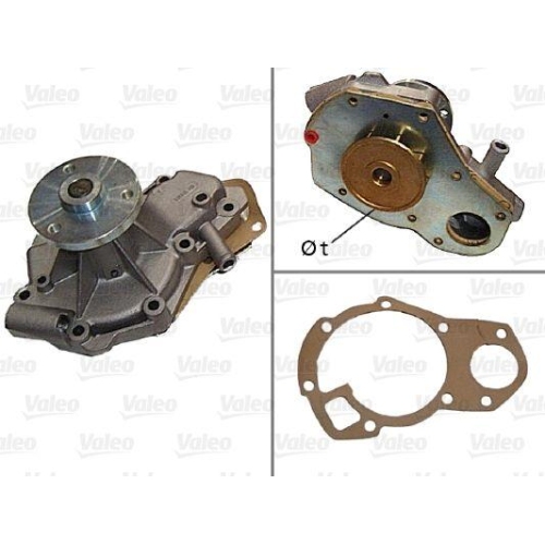 VALEO Wasserpumpe, Motork&uuml;hlung 506073