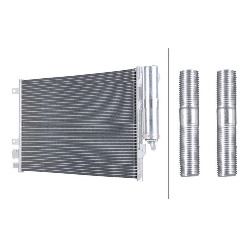 HELLA Kondensator, Klimaanlage >>> Easy2Fit <<< 8FC 366 220-351