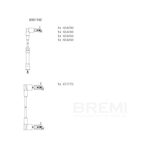 BREMI Z&uuml;ndleitungssatz 600/142