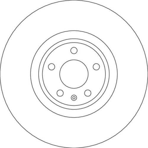 TRW Bremsscheibe DF6729S