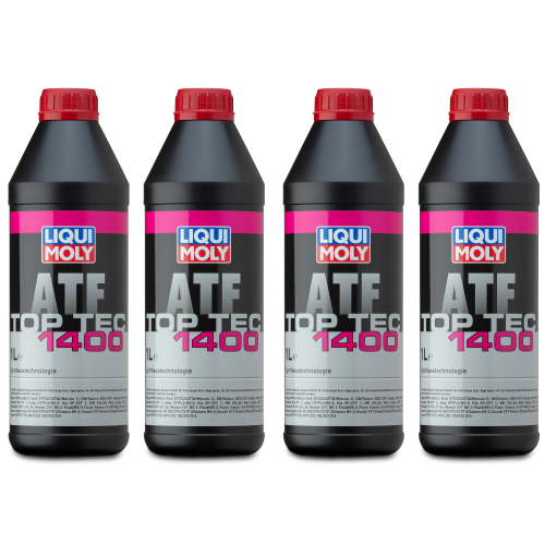 Liqui Moly Top Tec ATF 1400 Hochleistungs-Automatikgetriebe&ouml;l 4 Liter - 3662