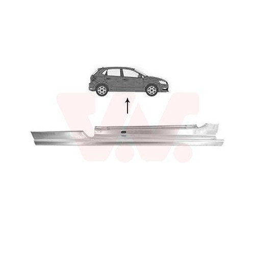 VAN WEZEL Einstiegsblech