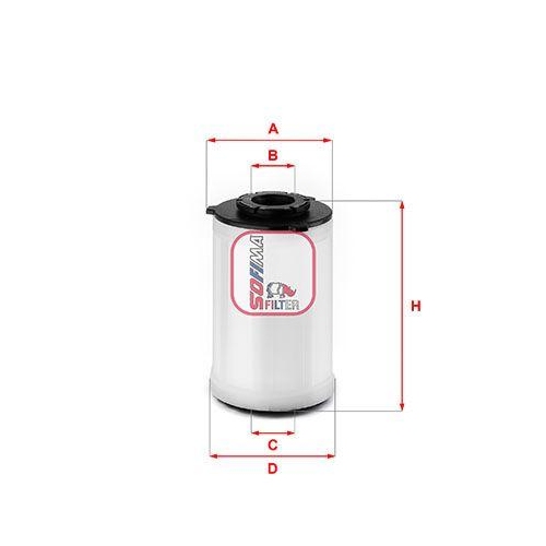 SOFIMA Kraftstofffilter S 3H2O NE