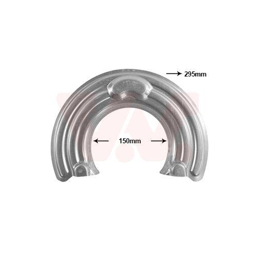 VAN WEZEL Spritzblech, Bremsscheibe 2815372